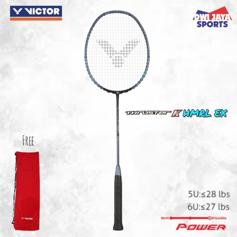 Raket Badminton Victor THRUSTER K HMRL EX H | Victor thruster hmr l ex h | victor tk hmrl ex