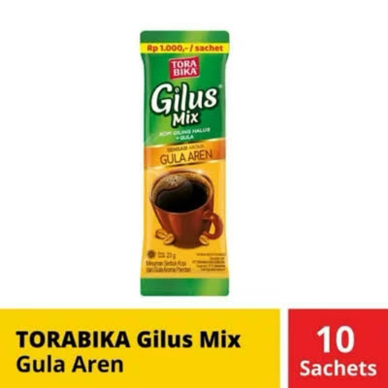 

KOPI GILUS MIX GULA AREN ISI 10 PCS @23gr