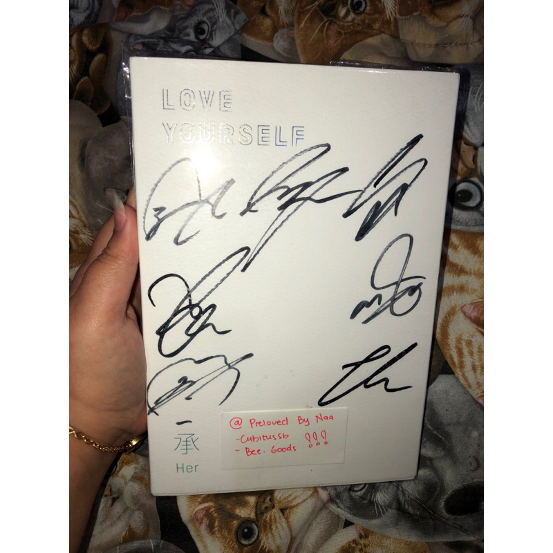 SIGNED ALBUM BTS - Love Yourself HER | AUTHENTIC LEGIT