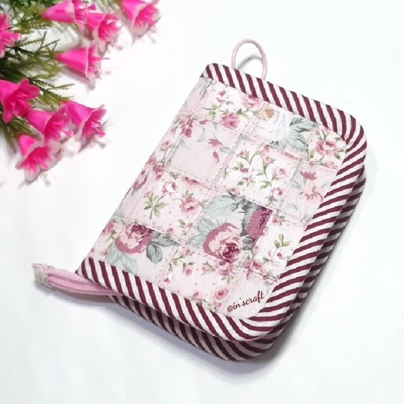 Dompet Handmade Dompet Wanita Dompet Lipat Dompet Patchwork Dompet Mini Dompet Resleting Mini Wallet
