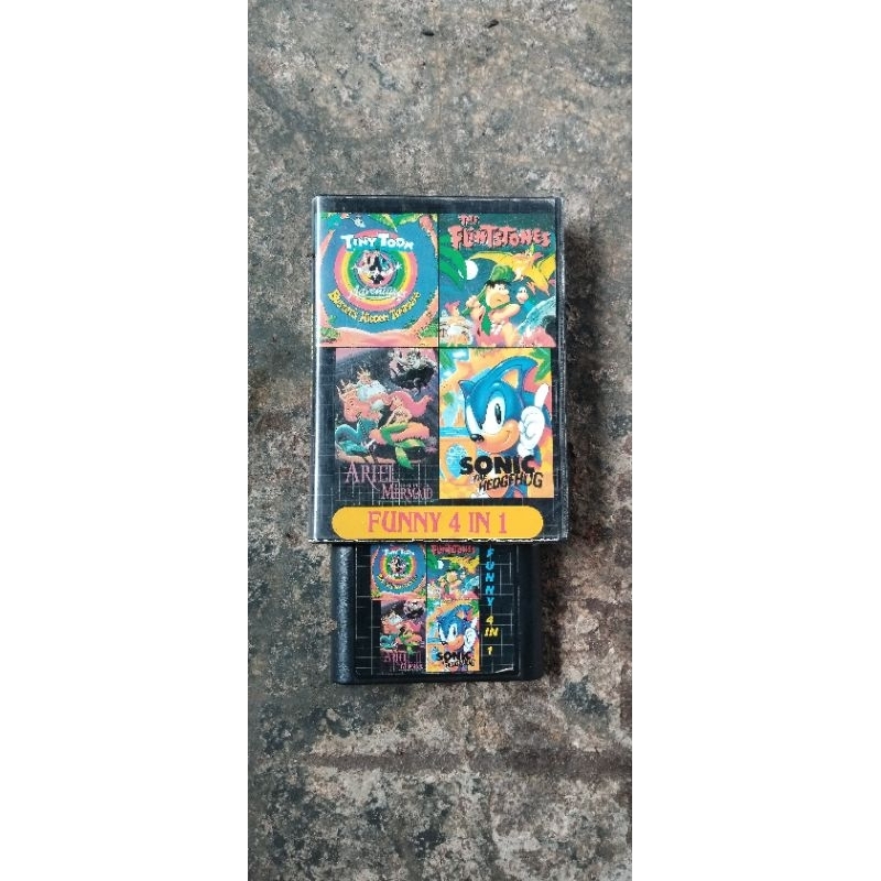 kaset sega 4 in 1
