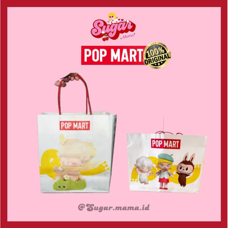

<READY> Paper bag POPMART Ori Labubu Cry baby Skullpand