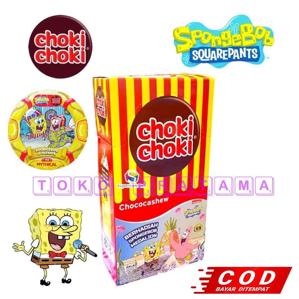 

Choki Choki Chococashew 1box isi 20 pcs