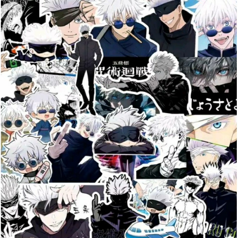 

Stiker Anime Jujutsu Kaisen Stiker Pack Jujutsu Kaisen Stickers Satoru Gojo Stiker pack Stiker High Quality, Stiker Aesthetic Stiker Laptop Stiker Helm Stiker Tumblr Stiker HP, Aksesoris Hp