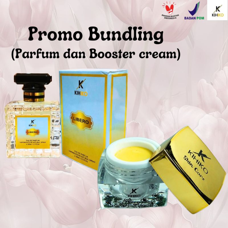 Promo bundling parfum bpom dan booster cream kihiko