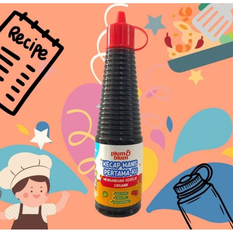 

Kecap Manis Organik Tanpa Kedelai MPASI Plum and Blum