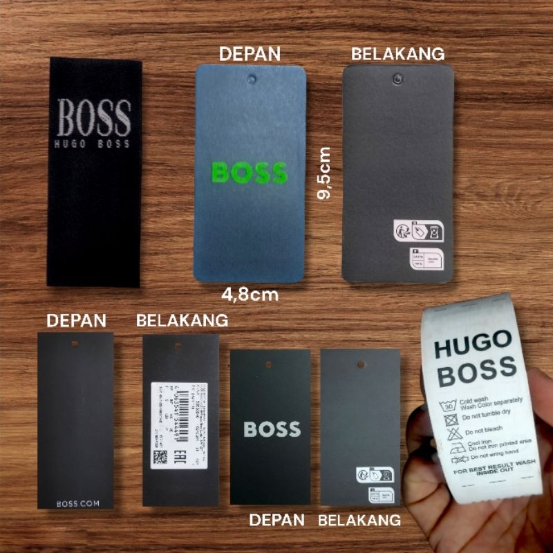 

HANGTAG BOSS PREMIUM | TAG BOSS | LABEL | MEREK ISI 300 PCS