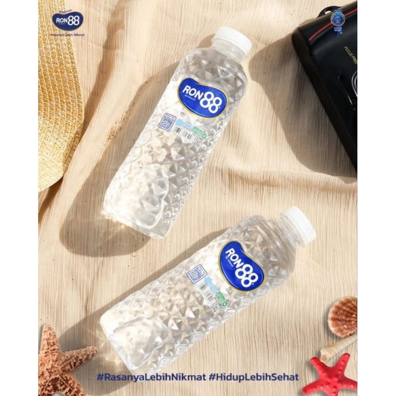 

RON88 Air Mineral Botol Natural 380Ml (1 Box isi 24 Botol)