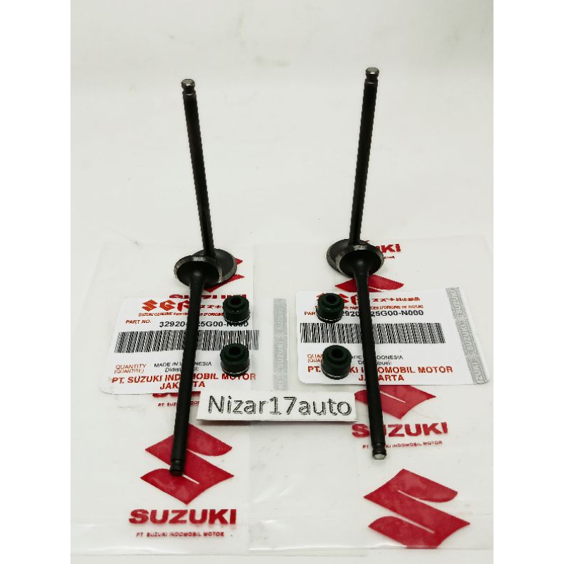 KLEP SET/PAYUNG KLEP PLUS SEAL KLEP SATRIA FU 150 SATRIA FU KARBU ORI