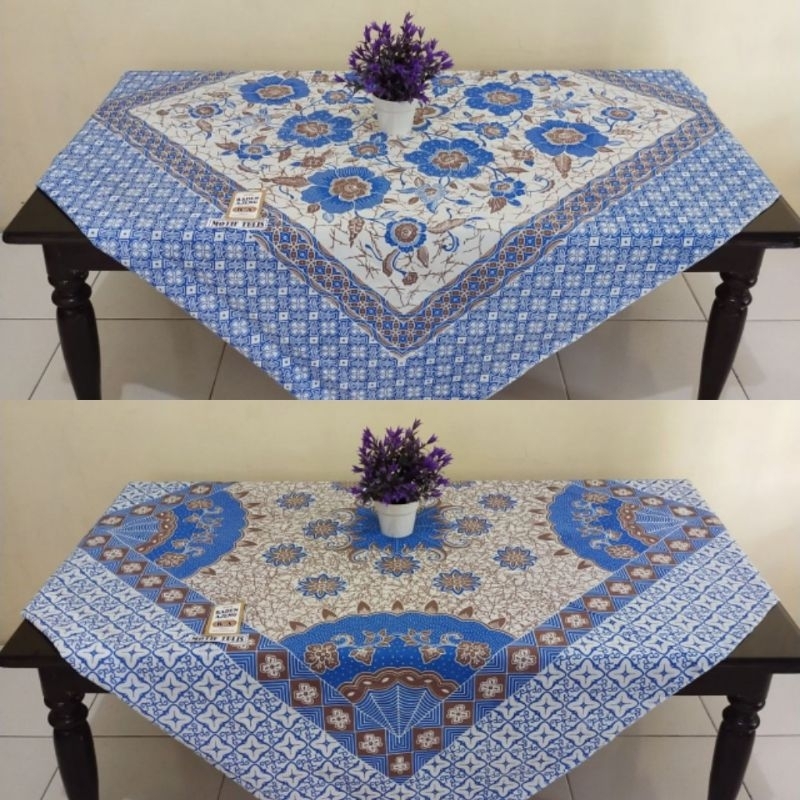Taplak Meja Tamu Aesthetic Kain Batik Guru Sekolah Segiempat Ori Raden Ajeng