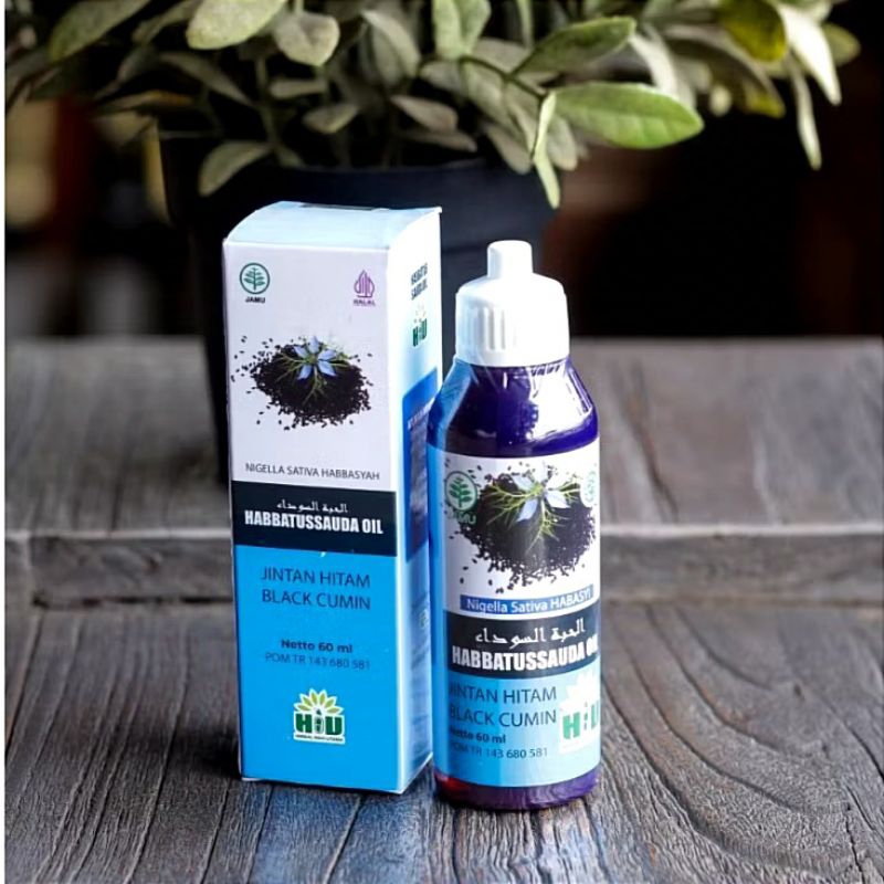 HIU Habbatussauda Cair 60 ml - Jintan Hitam Original