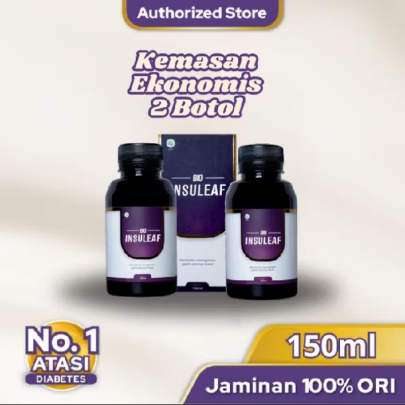 

BIo INSULEAF KEMASAN BOTOL MINI.