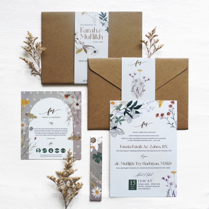 

Undangan Blanked Envelope + Double Soft Paper