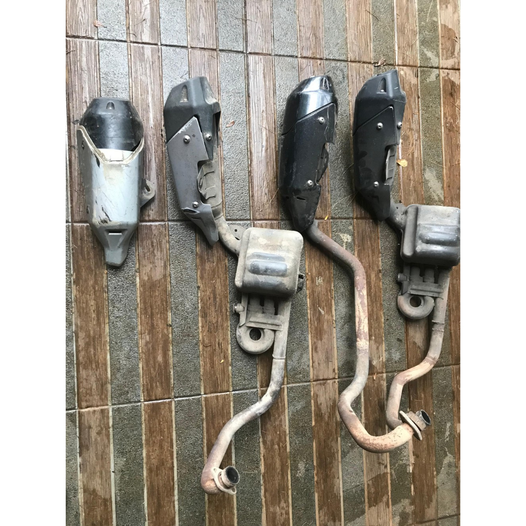 Knalpot Orisinil Copotan Yamaha Byson Karburator