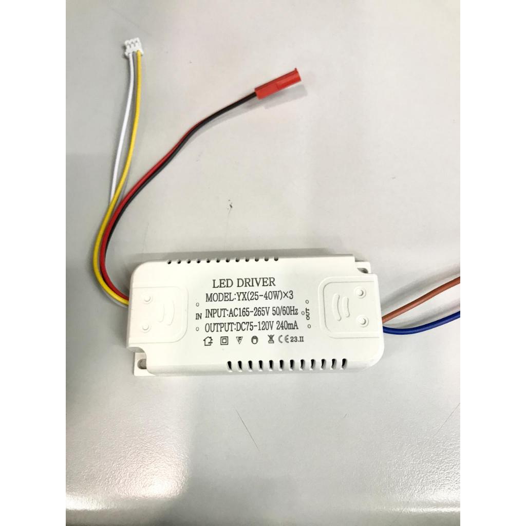 Trafo LED Driver Lampu Plafon / Trafo 3 Cahaya 5 Kabel Cocok Untuk Lampu Plafon Lampu Hias 578