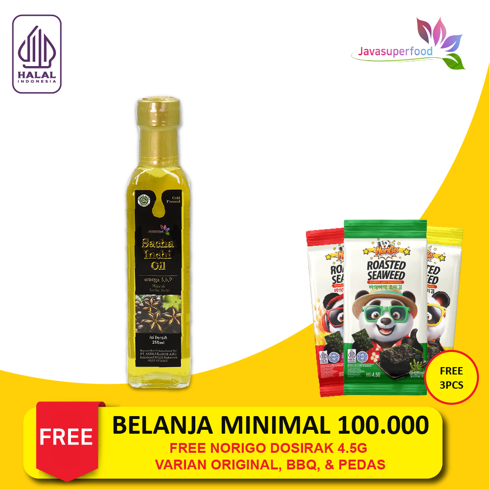 

(LIVE) SACHA INCHI OIL / MINYAK SACHA INCHI 250ml