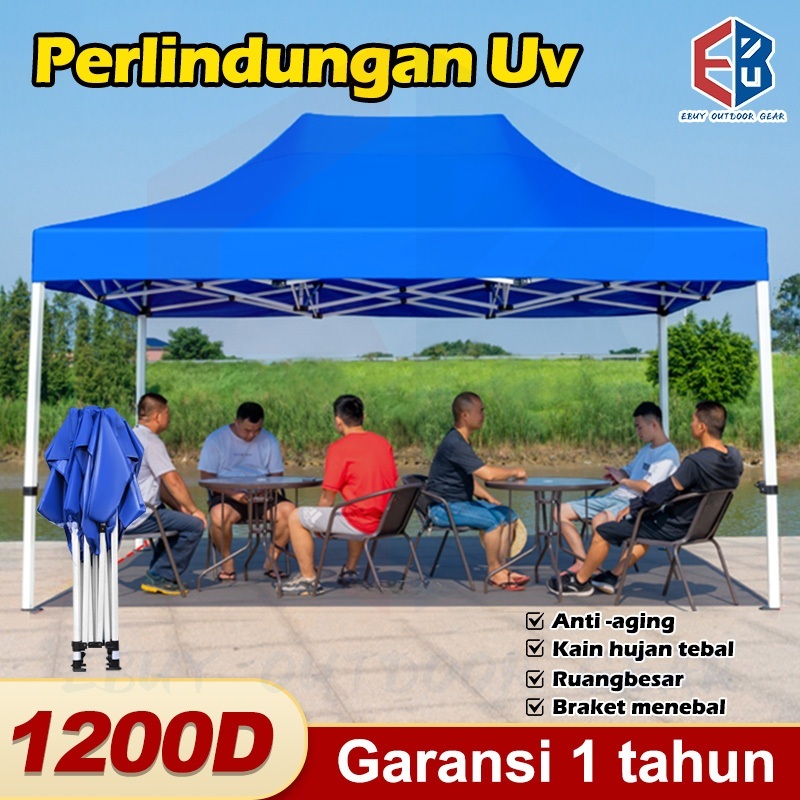 Tenda Bazar Pameran Tenda lipat 2x3/Tenda Jualan 3x4/Tenda Lipat /Tenda besi Jualan/Outdoor Tenda Ga