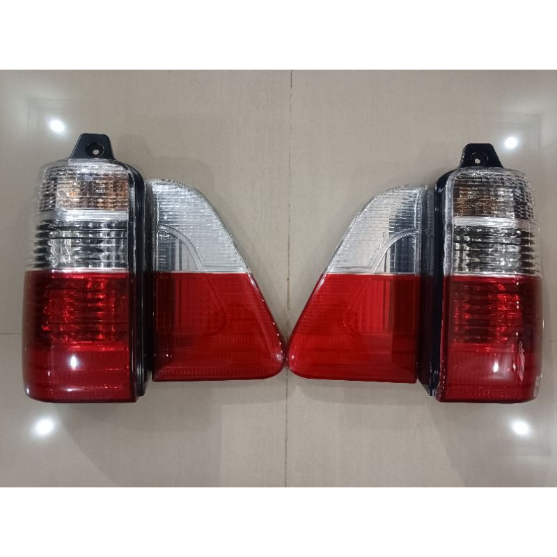Stoplamp Kijang Kapsul 2003-2004 Kristal Merah Putih