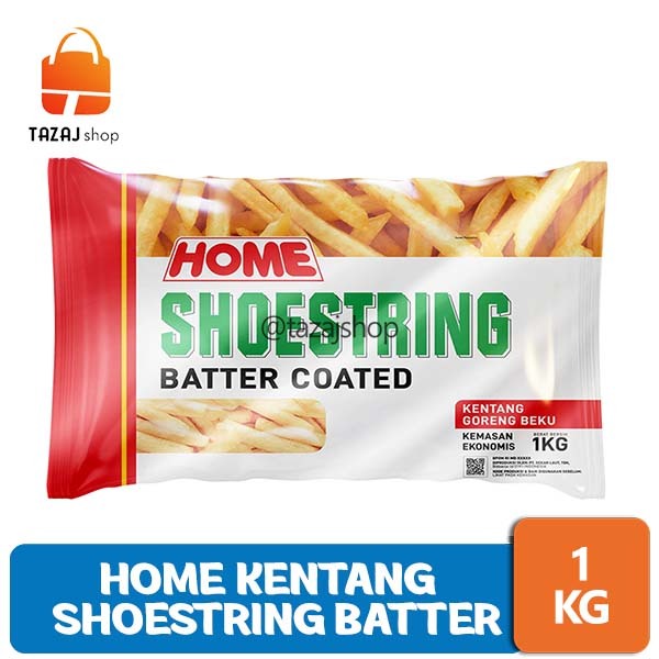 

Home Kentang Shoestring Batter Coated Berat 1 Kg