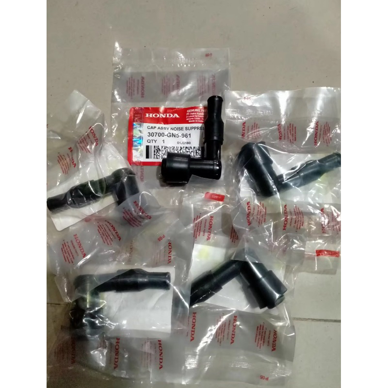 (paket GROSIR 10PCS)Tutup busi Honda untuk motor Supra x 125, Supra lama, karisma, Supra x