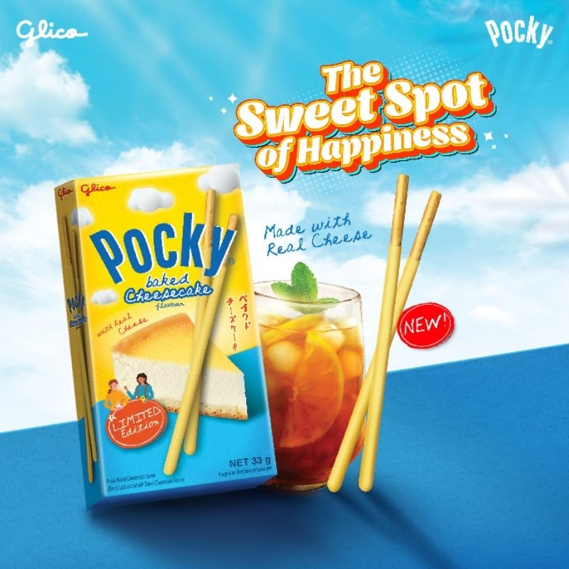 

Glico Pocky Baked Cheesecake Limited Edition 33gram