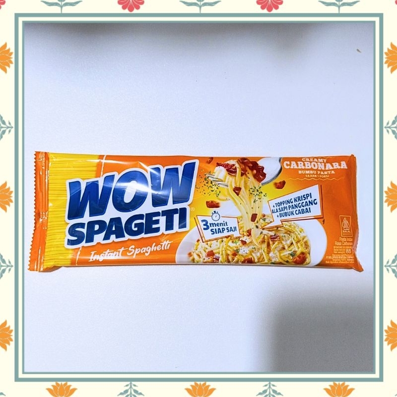 

WOW Spaghetti/Spageti Instant ALL Varian