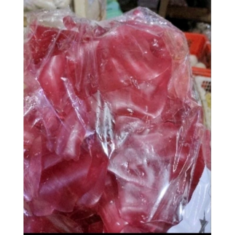 

Kerupuk merah mentah 250gram 8500
