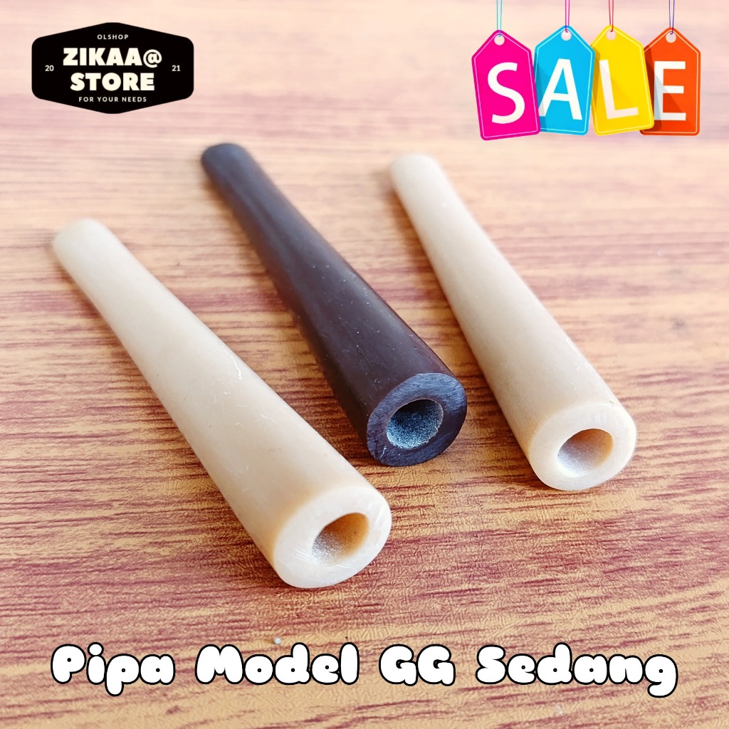 pipa once cangklong GG Sintetis Model Gading Sedang