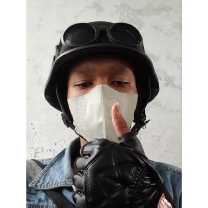 Helm Retro modern Doff(Ready stok Makassar)