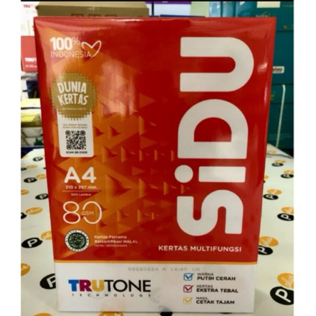 

Promo Hvs putih A4 80gr Sinar Dunia ( SIDU )