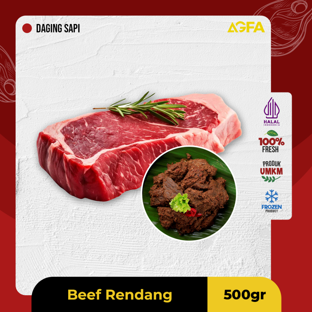 

Daging Rendang 500 gram / Daging Has Dalam 500 gram / Rendang Siap Masak / Daging Has Dalam / Daging Rendang Bersih / Daging Rendang / Rendang Padang / Daging Has Luar / Daging Rendang Halal / Daging Lulur Luar
