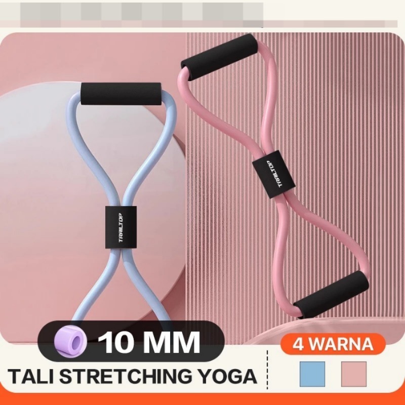Tali Stretching Karet Gym Alat Olahraga Di Yoga Resistance Band Alat Gym Di Rumah