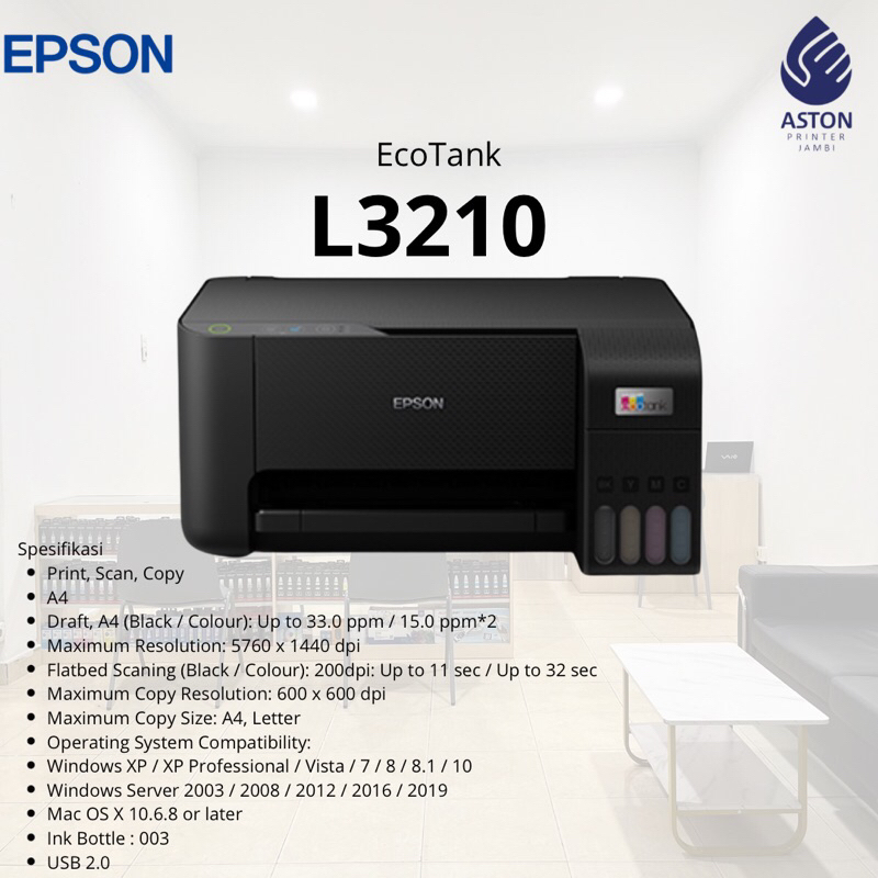 Printer Epson EcoTank L3210