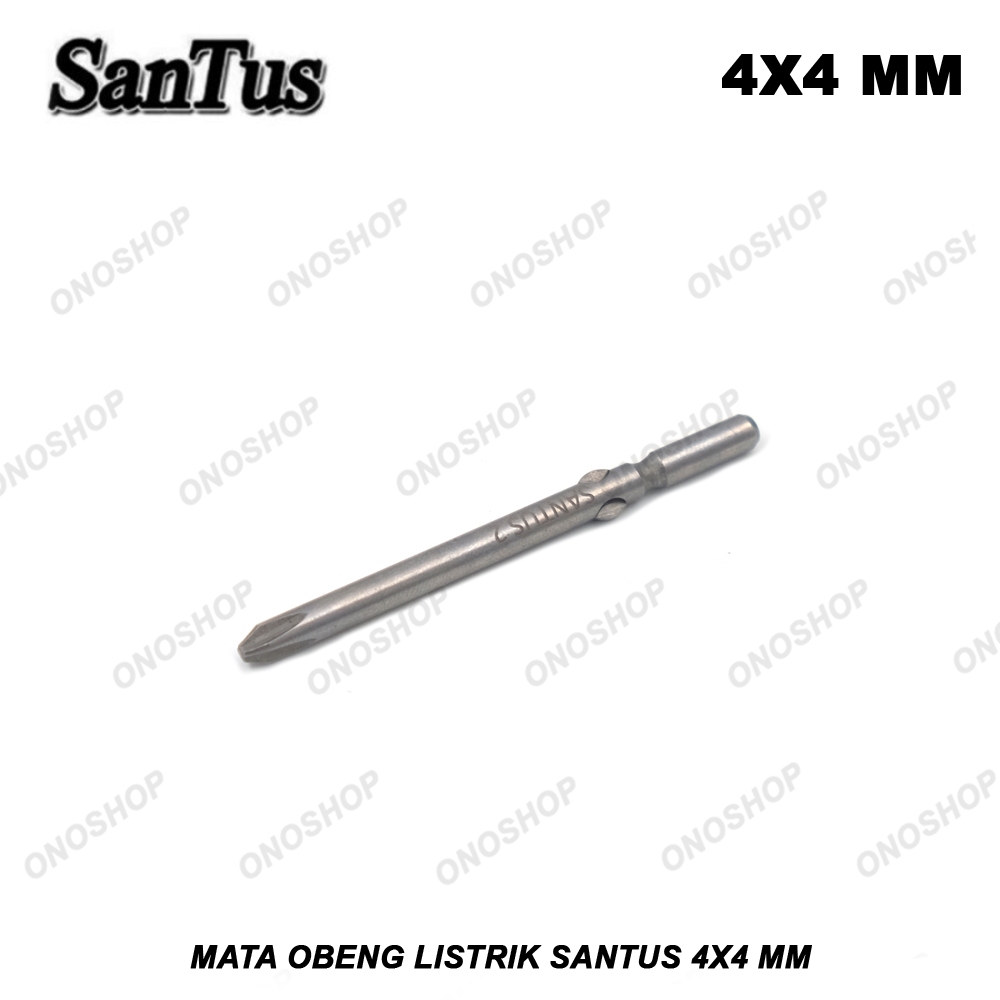 mata obeng listrik santus 4x4 mm