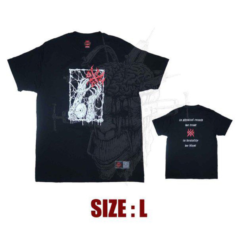 INDONESIAN DEATH METAL iddm physical records - TSHIRT ORIGINAL released by iddm Colevtive