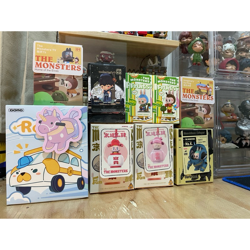 [READY] POPMART FIGURE & KEYCHAIN (HIRONO, MARVEL, LABUBU, DIMOO, MOLLY)