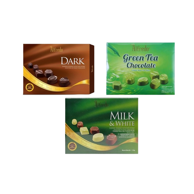 

Coklat Alfredo Ukuran 110Gram/ Box