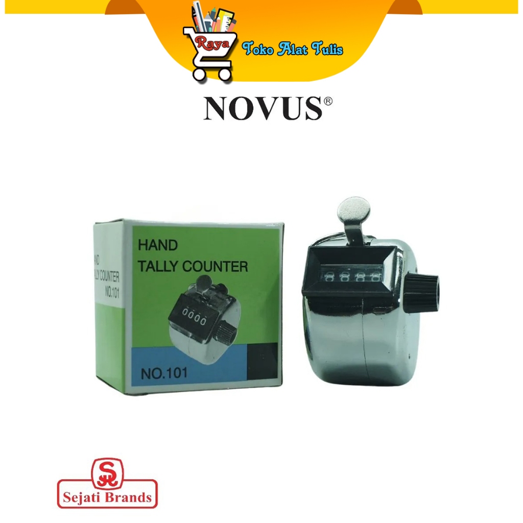 

Novus Alat Penghitung Hand Counter 101