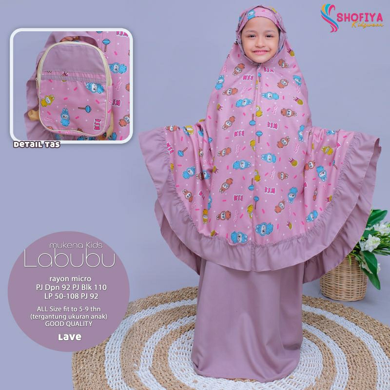 MUKENA ANAK KANA / MUKENA ALLUNA / MUKENA ANAK KUROMI / MUKENA ANAK LABUBU / MUKENA ANAK AMIRA / MUK