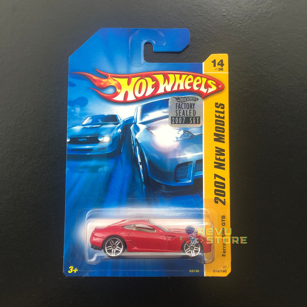 Hot Wheels Ferrari 599 GTB Factory Sealed 2007