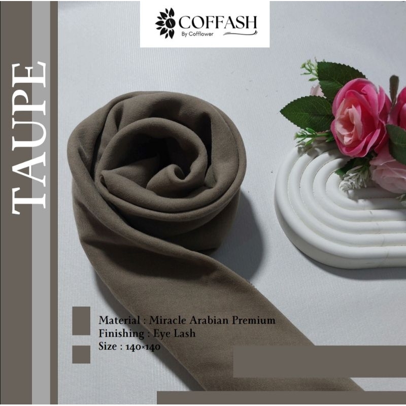 Hijab Segiempat COFFASH/Voal Miracle Arabian Premium/Uk.140×140