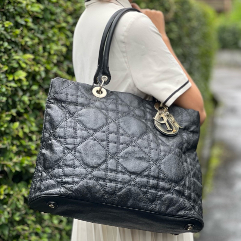 Tote bag shoulder bag tas bahu tas minggat tas lucu y2k CD dior