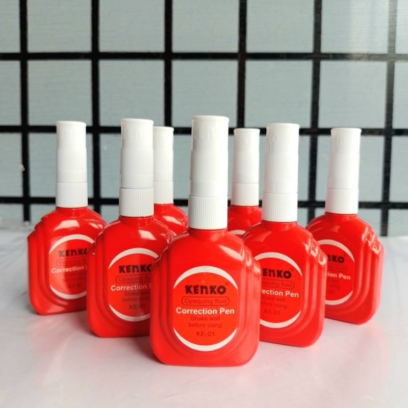 

TIPE-X Cair Correction Pen Kenko KE-01 ( Pcs ) [ Original ]