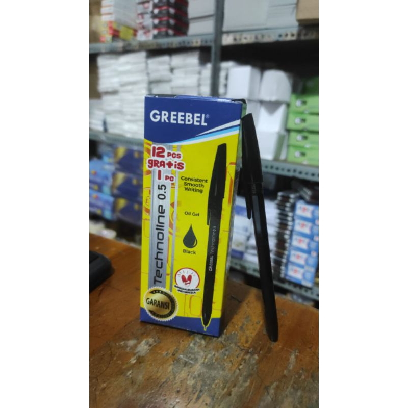 

Greebel Pen Bolpint Greebel isi 12 gratis 1