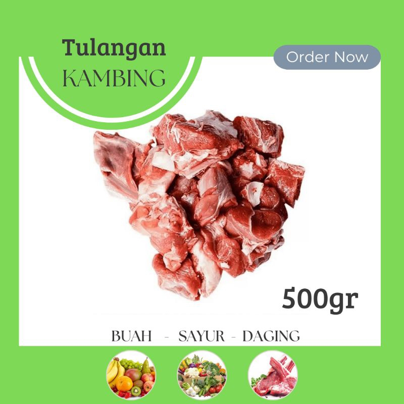 

Daging kambing campur Tulangan