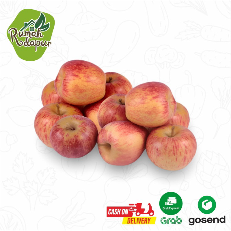 

BUAH APEL FUJI FRESH / BERAT 500 GRAM