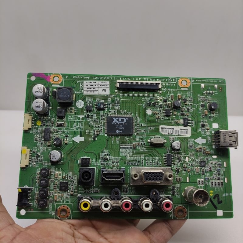 MAINBOARD TV LED LG 24MT48AF - MB LG 24MT48AF - MESIN TV LED LG 24MT48AF - PT - MB 24MT48AF - LG 24M