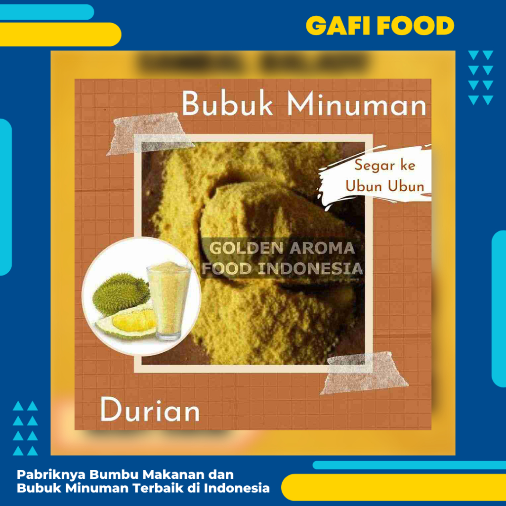 

Bubuk Minuman Durian 1 Kg Serbuk Minuman Rasa Durian 1kg Enak Murah Halal Aman Terbaik