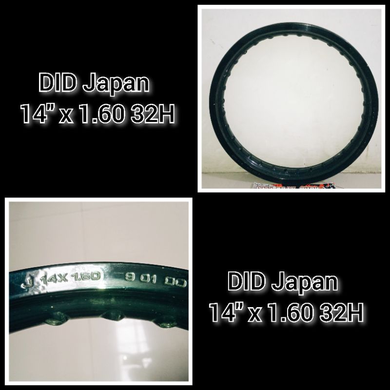 Velg DID Japan 14" Original