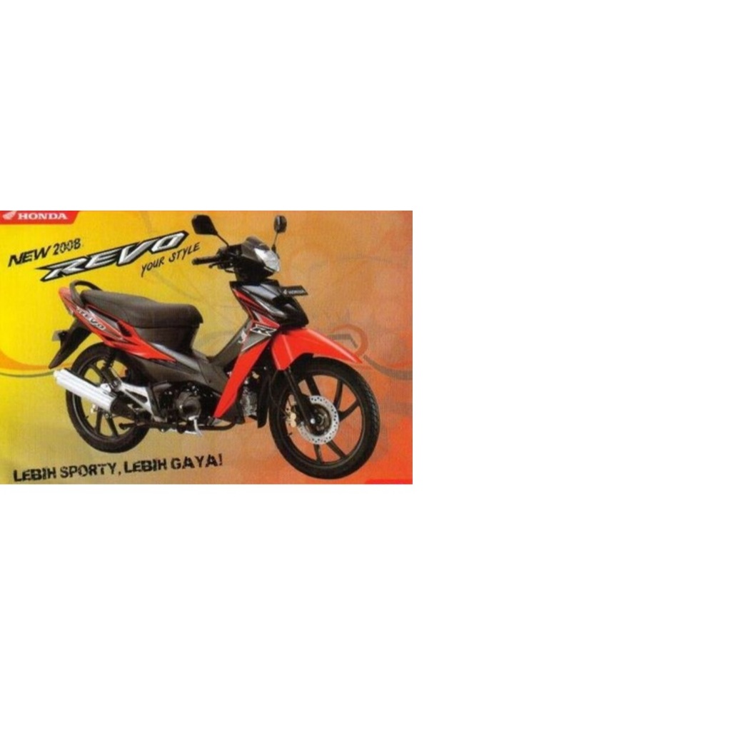 KNALPOT STANDARD HONDA REVO 110 LAMA 2007 2008 2009 2010